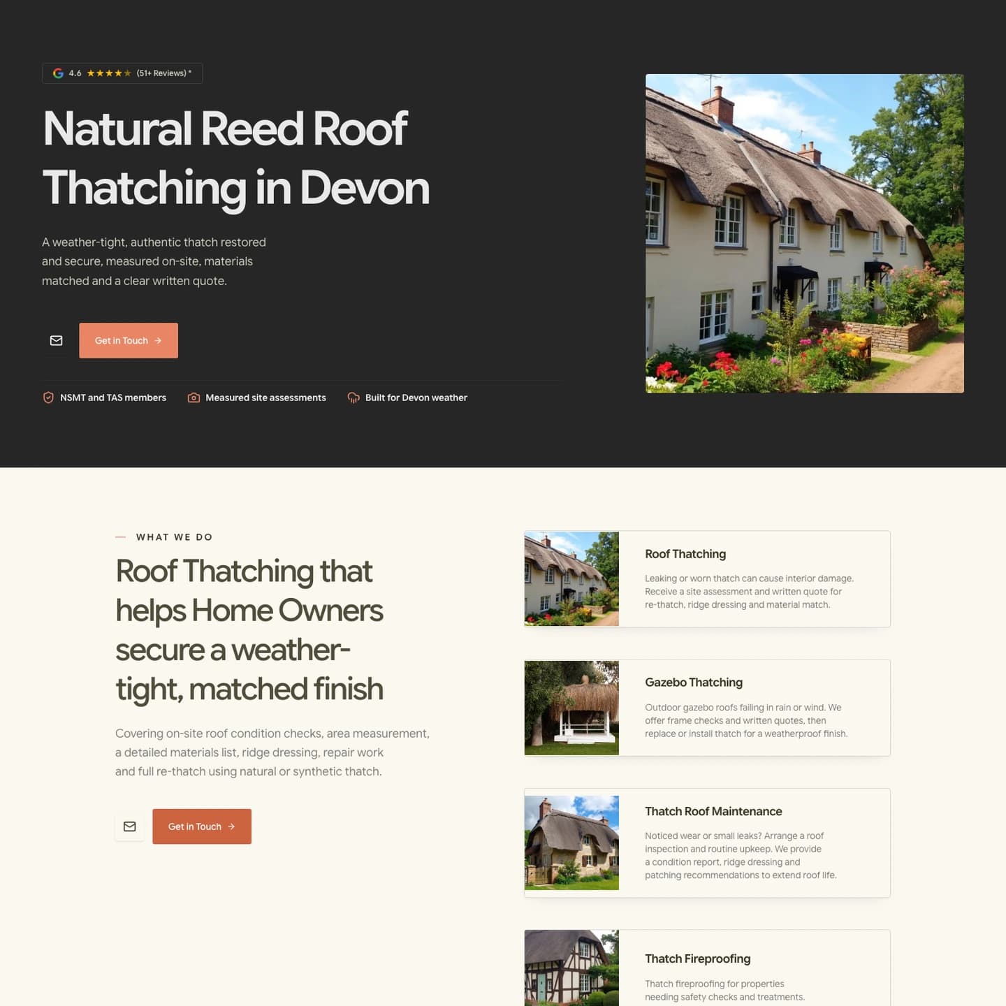 Devon Traditional Thatchers