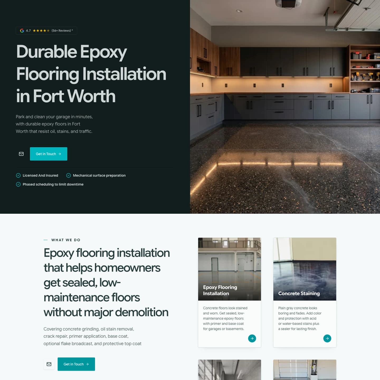 Fort Worth Epoxy Flooring