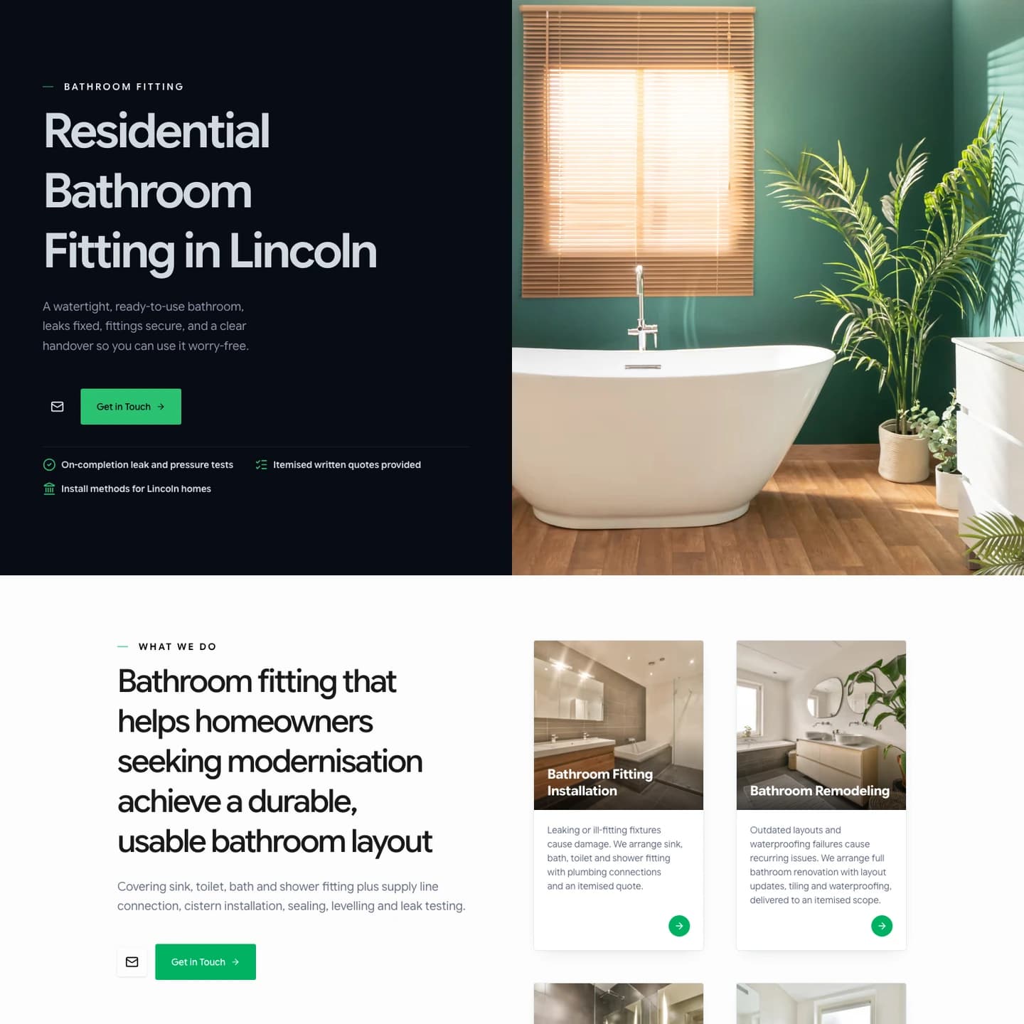 Lincoln Bathroom Fitters