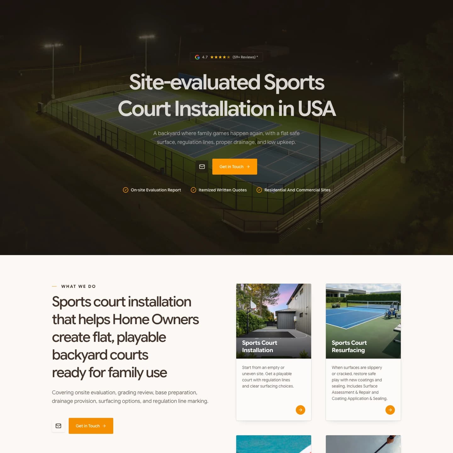 USA Sports Courts