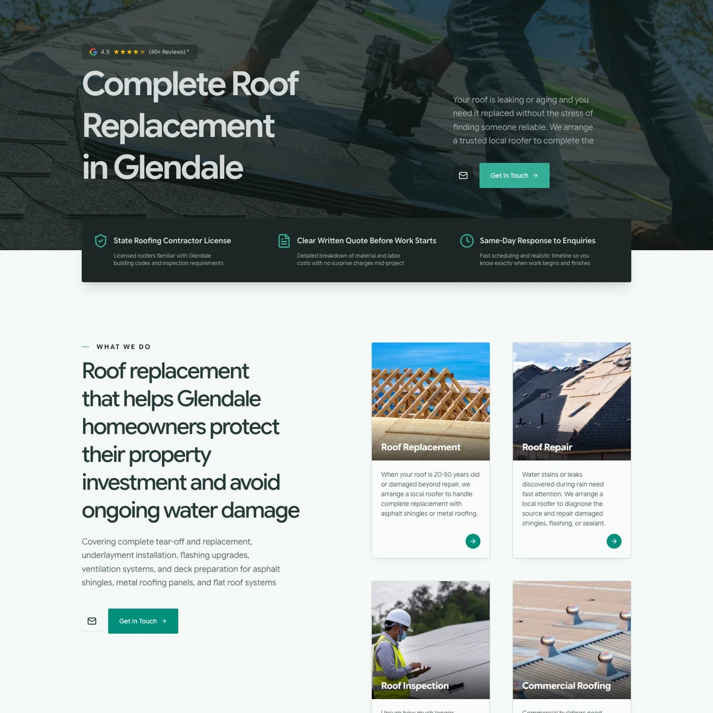 Glendale Roofing CA