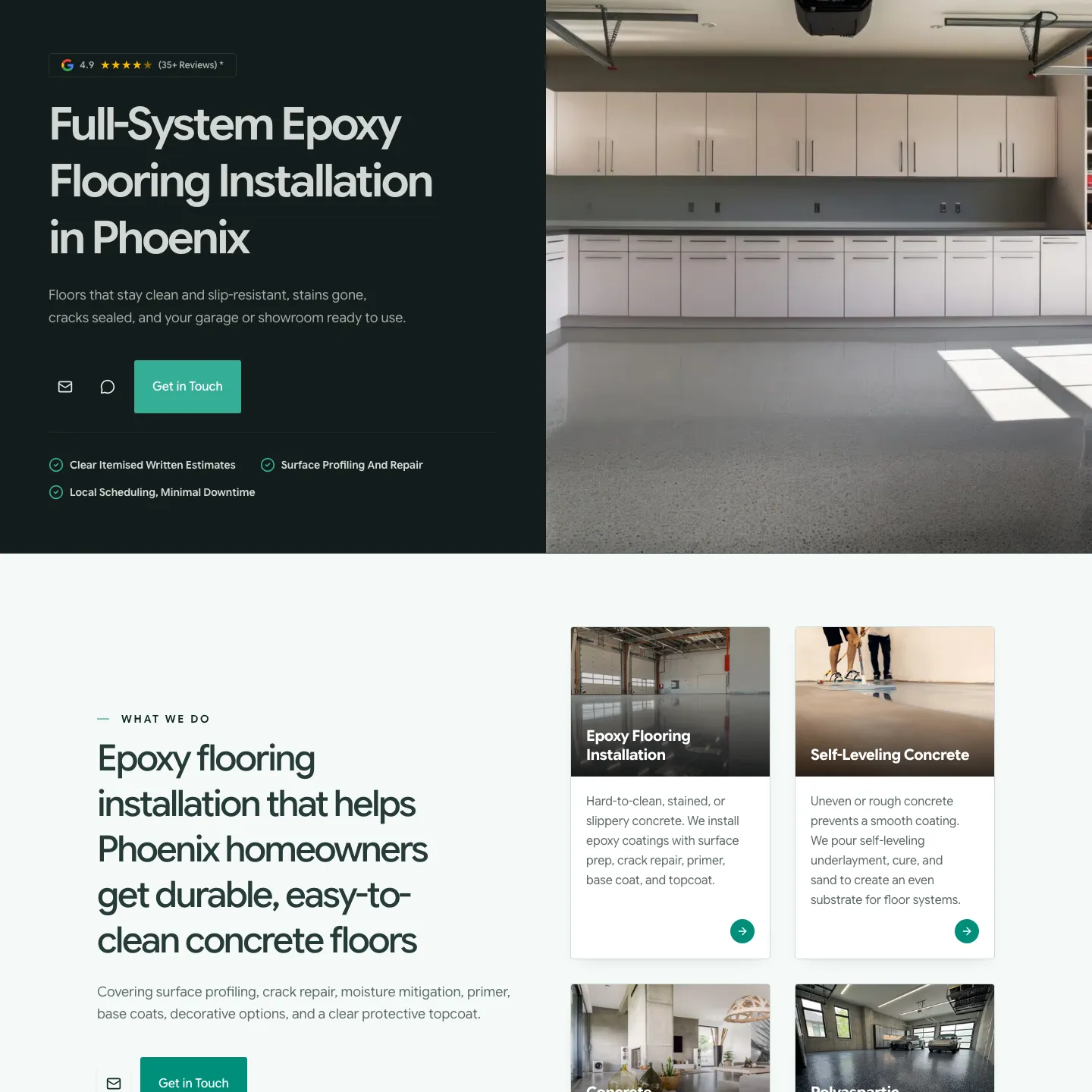 Phoenix AZ Epoxy Flooring